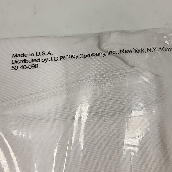 VTG New 1990s JCPenney Royal Comfort Mens Briefs 3 Pair Package Size 34 Made USA - Picture 7 of 7